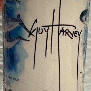 AUTOGRAPH GUY HARVEY SAVING OUR OCEANS SEAWORLD MUG